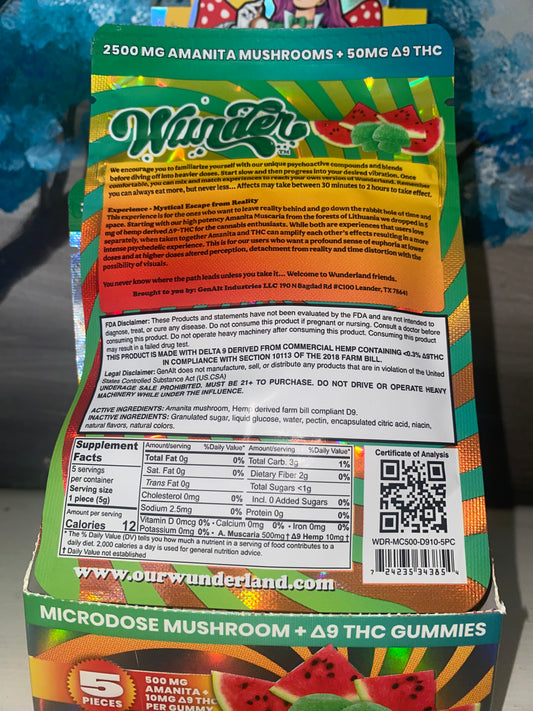 Wunder Gummies Watermelon