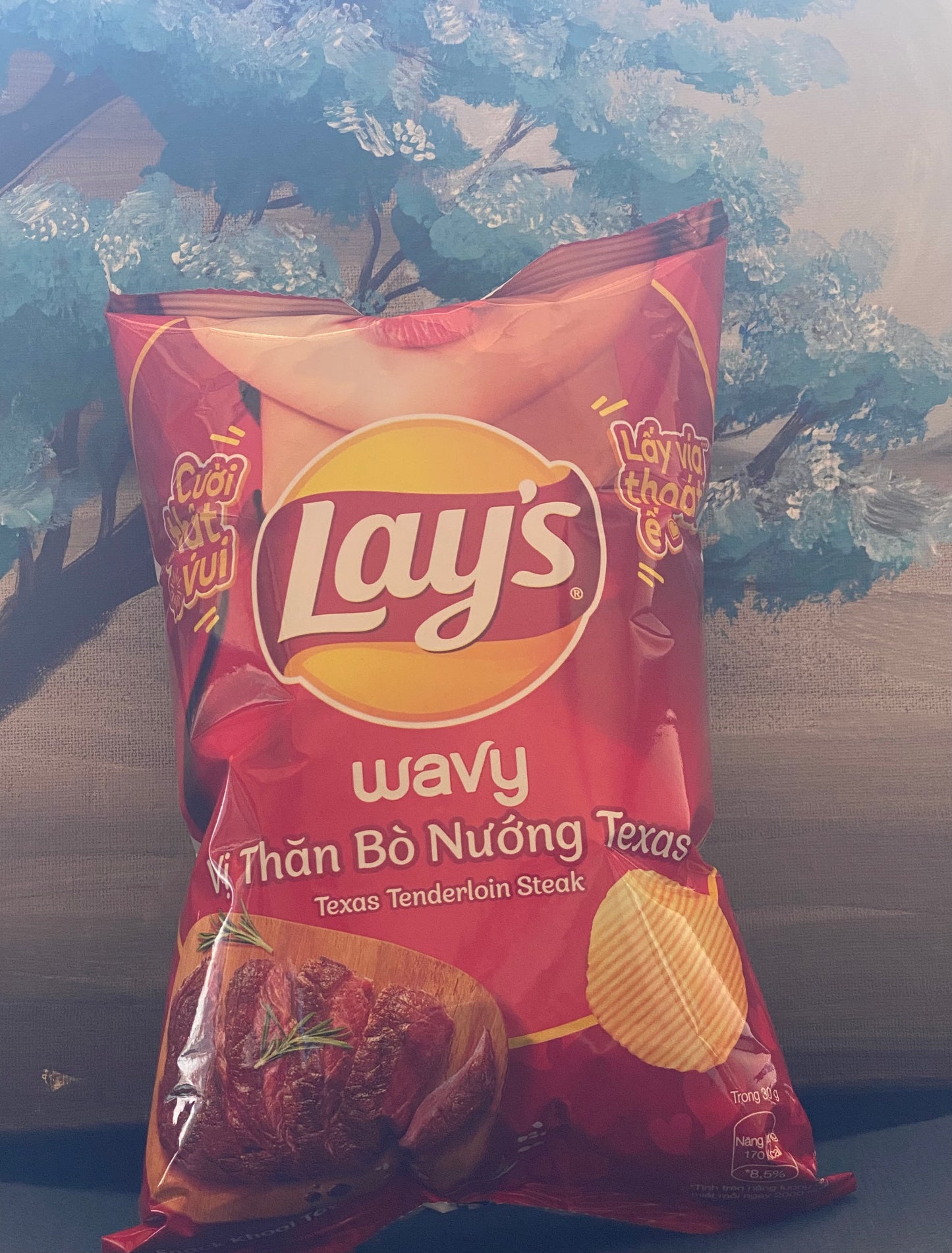 Lays Texas Tenderloin Steak (Vietnam)
