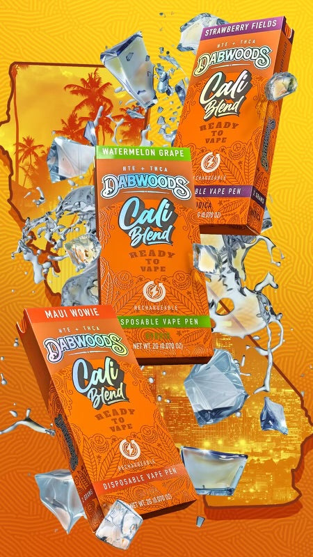 Dabwoods x Cali Blend 2g Disposable Vape Pen (Maui Wowie)