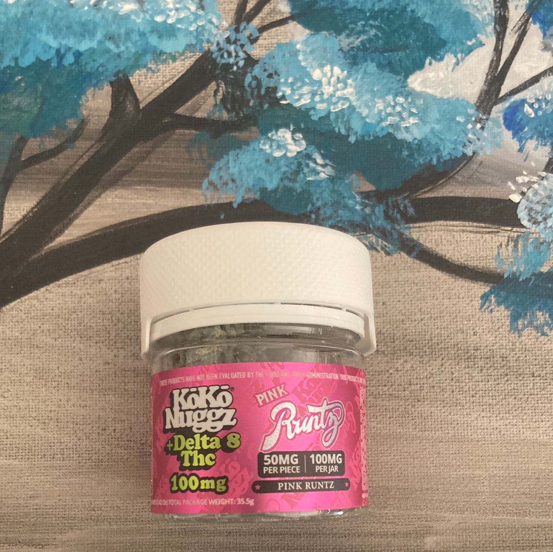 Koko Nuggz +Delta 8 (Pink Runtz)