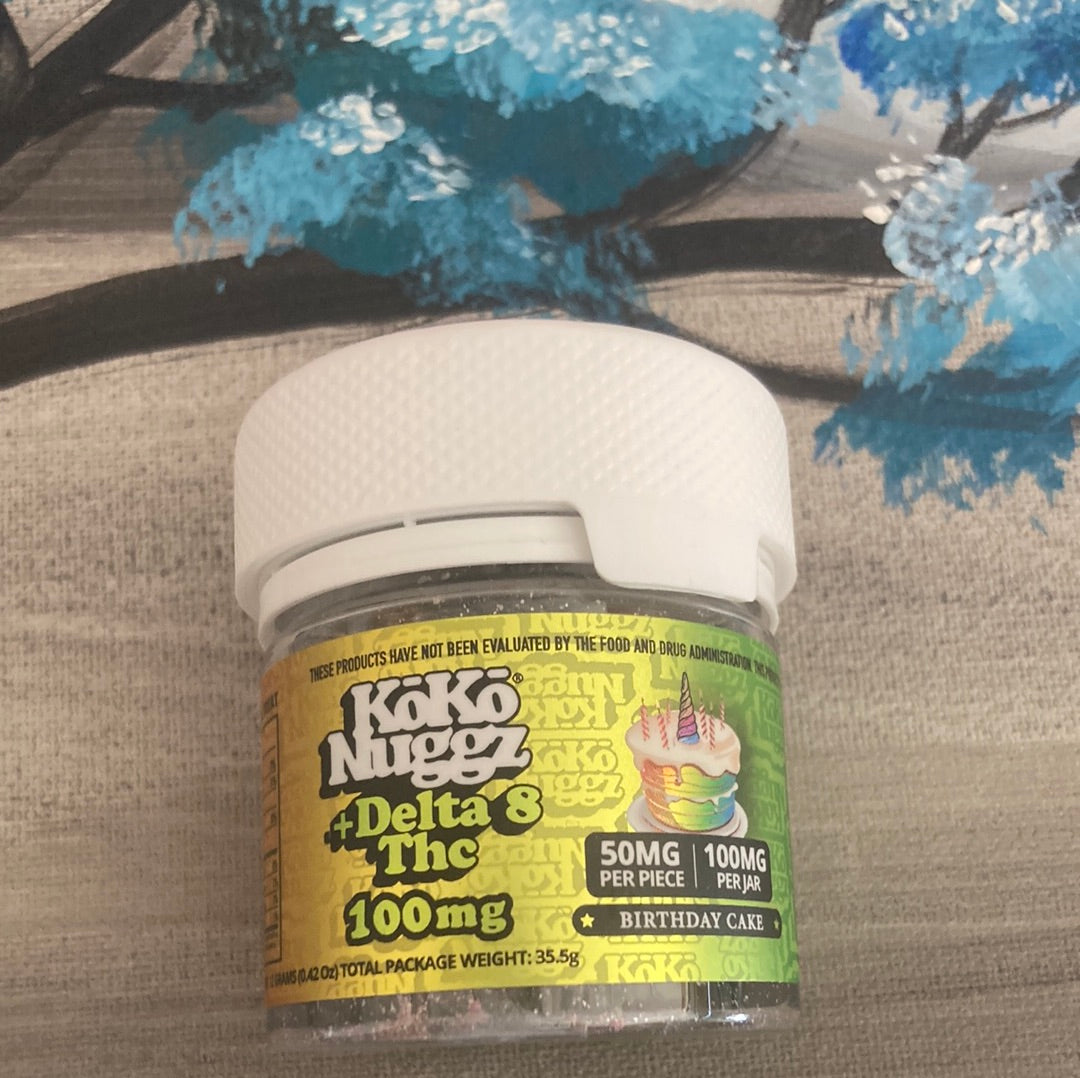 KoKo Nuggz +Delta8 (Birthday Cake)