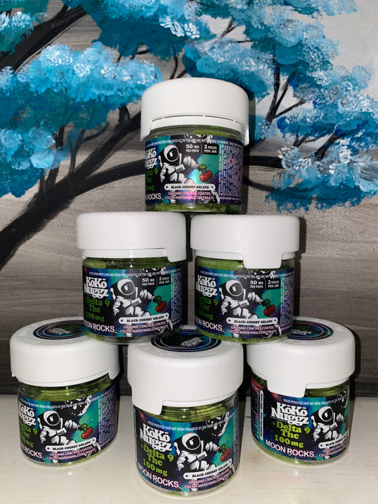 Koko Nuggz Delta 9 moonrocks (Black Cherry Gelato)