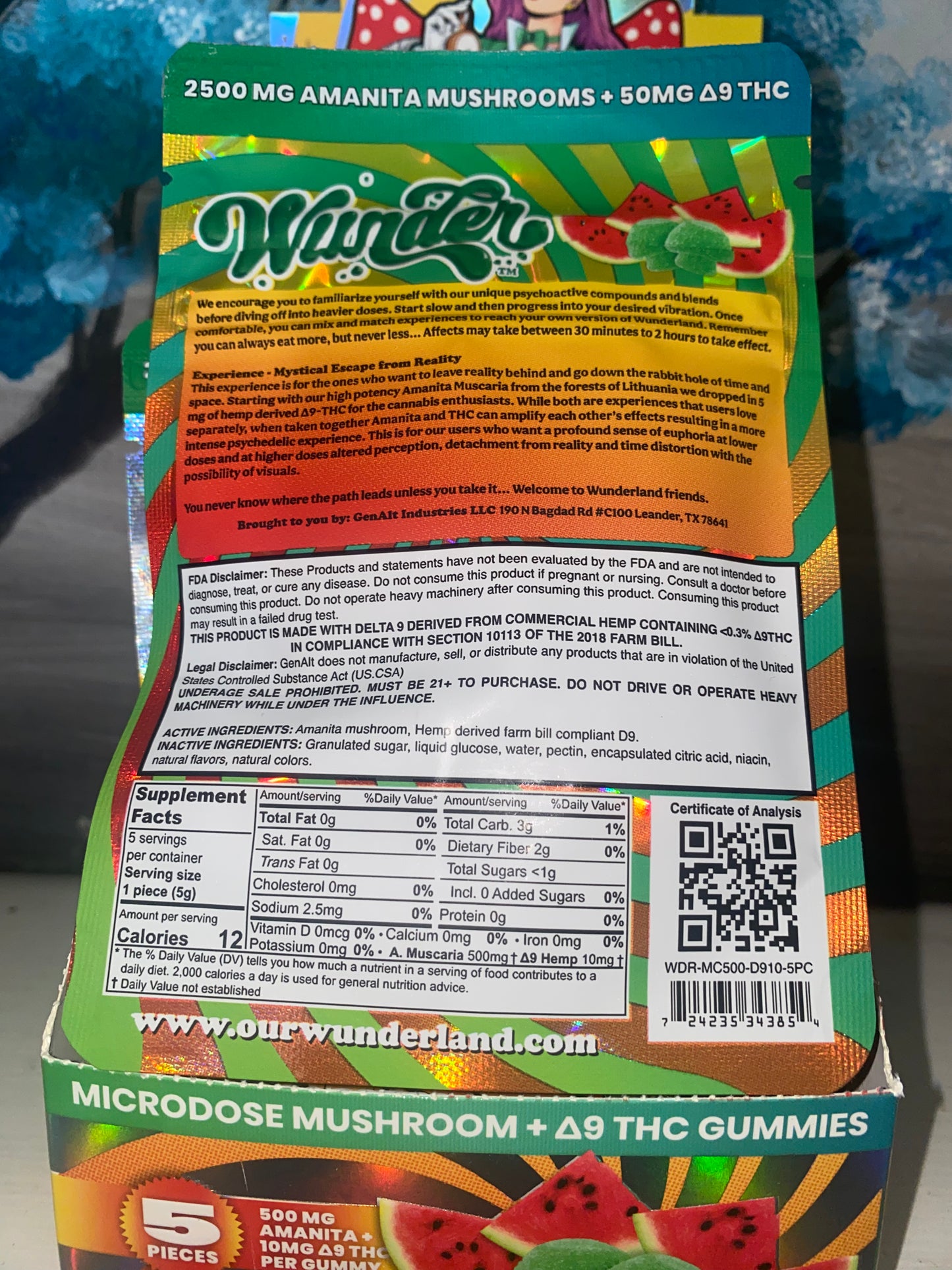Wunder Gummies Watermelon