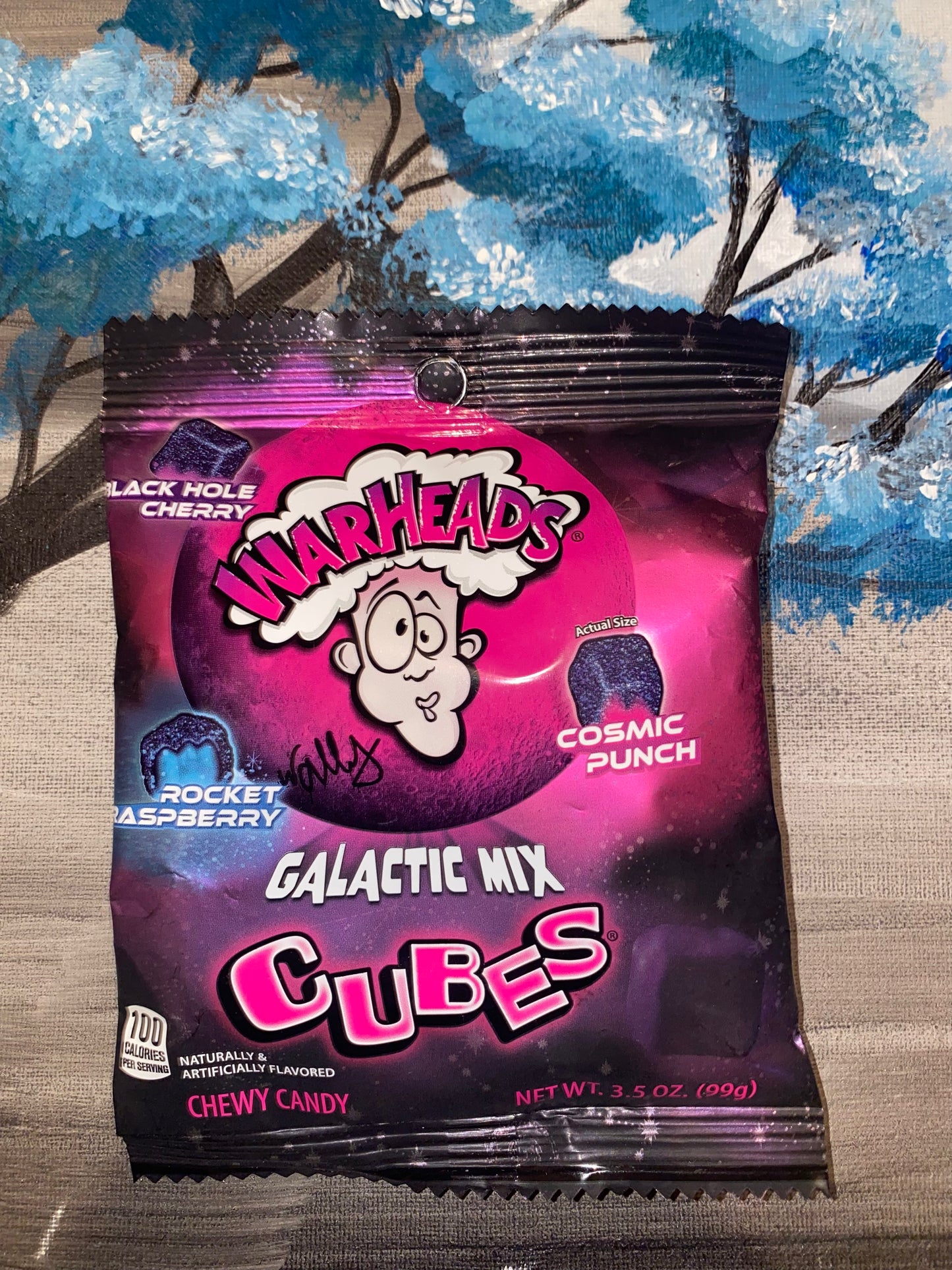 Warheads Galactic Mix Cubes